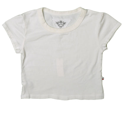Heather Crop Baby Tee