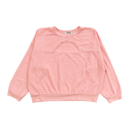 Sweatshirt with Keyhole Back