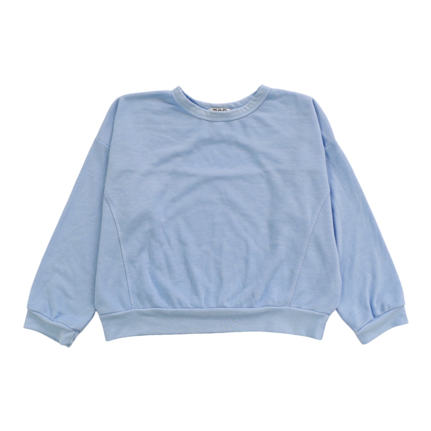 Sweatshirt with Keyhole Back