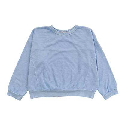 Sweatshirt with Keyhole Back