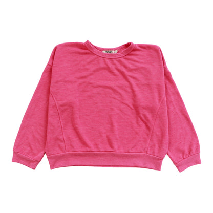 Sweatshirt with Keyhole Back