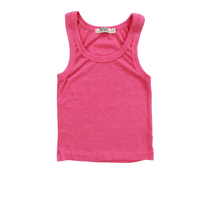 Heather Crop Baby Tank
