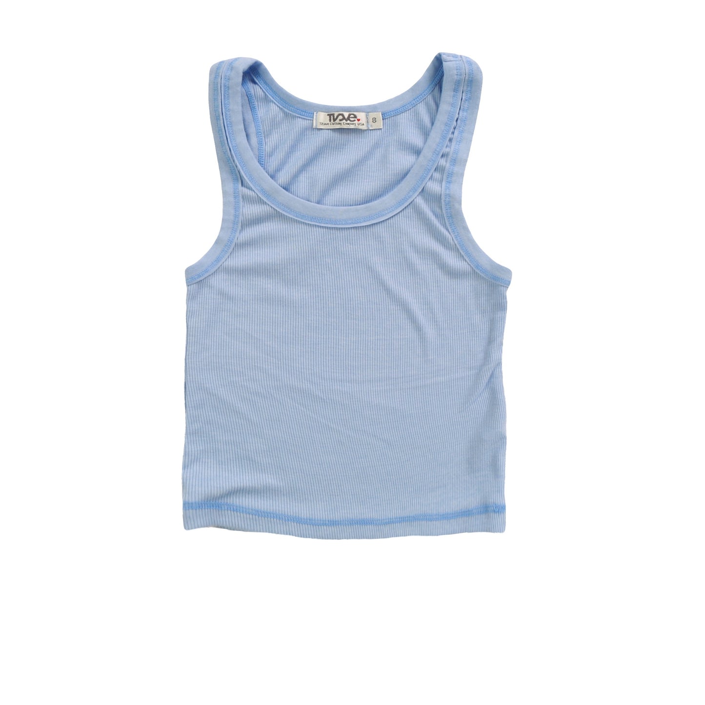 Heather Crop Baby Tank