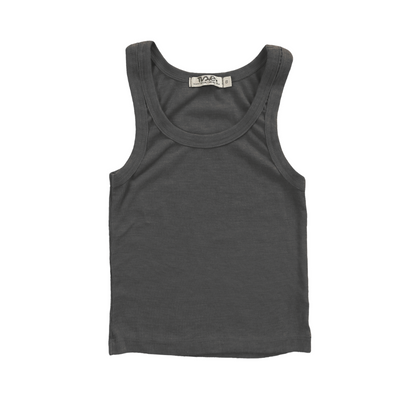 Heather Crop Baby Tank