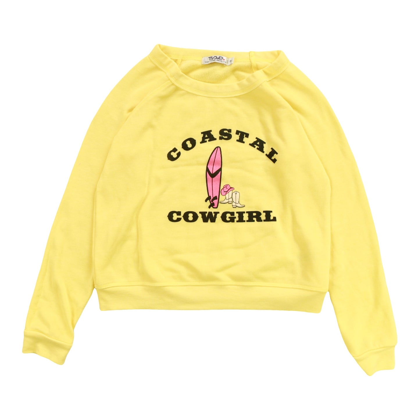 Raglan Crew Top ("COASTAL COWGIRL")