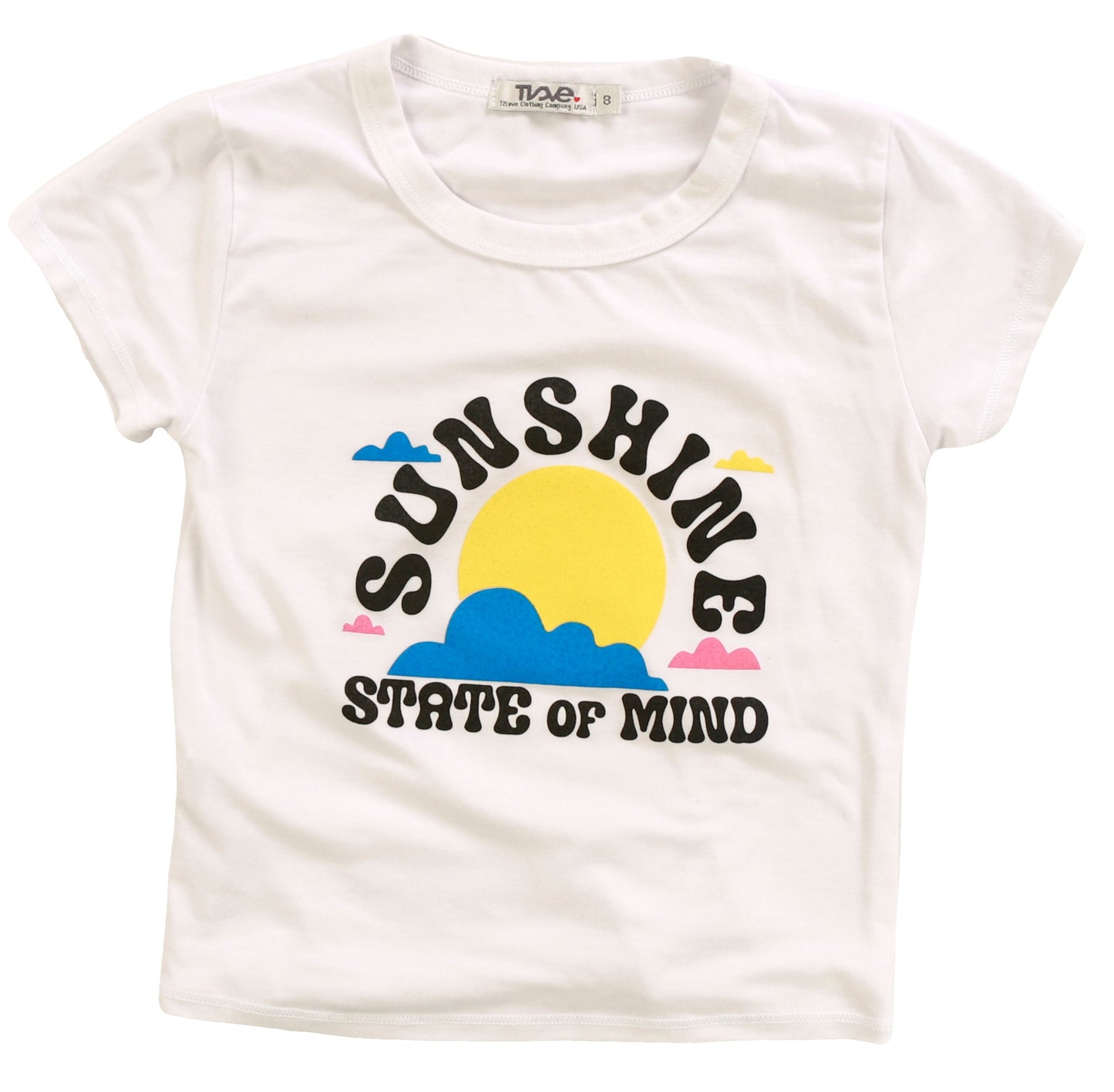 Signature Cap Sleeve Tee ("SUNSHINE STATE OF MIND")