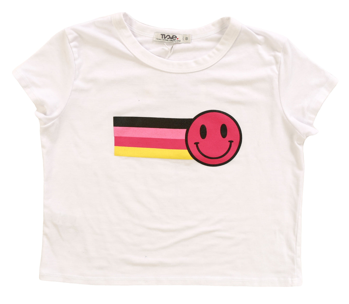 Boxy Top (Retro Stripes Print)