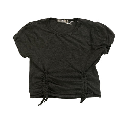 Heather Double Gather-Front Top