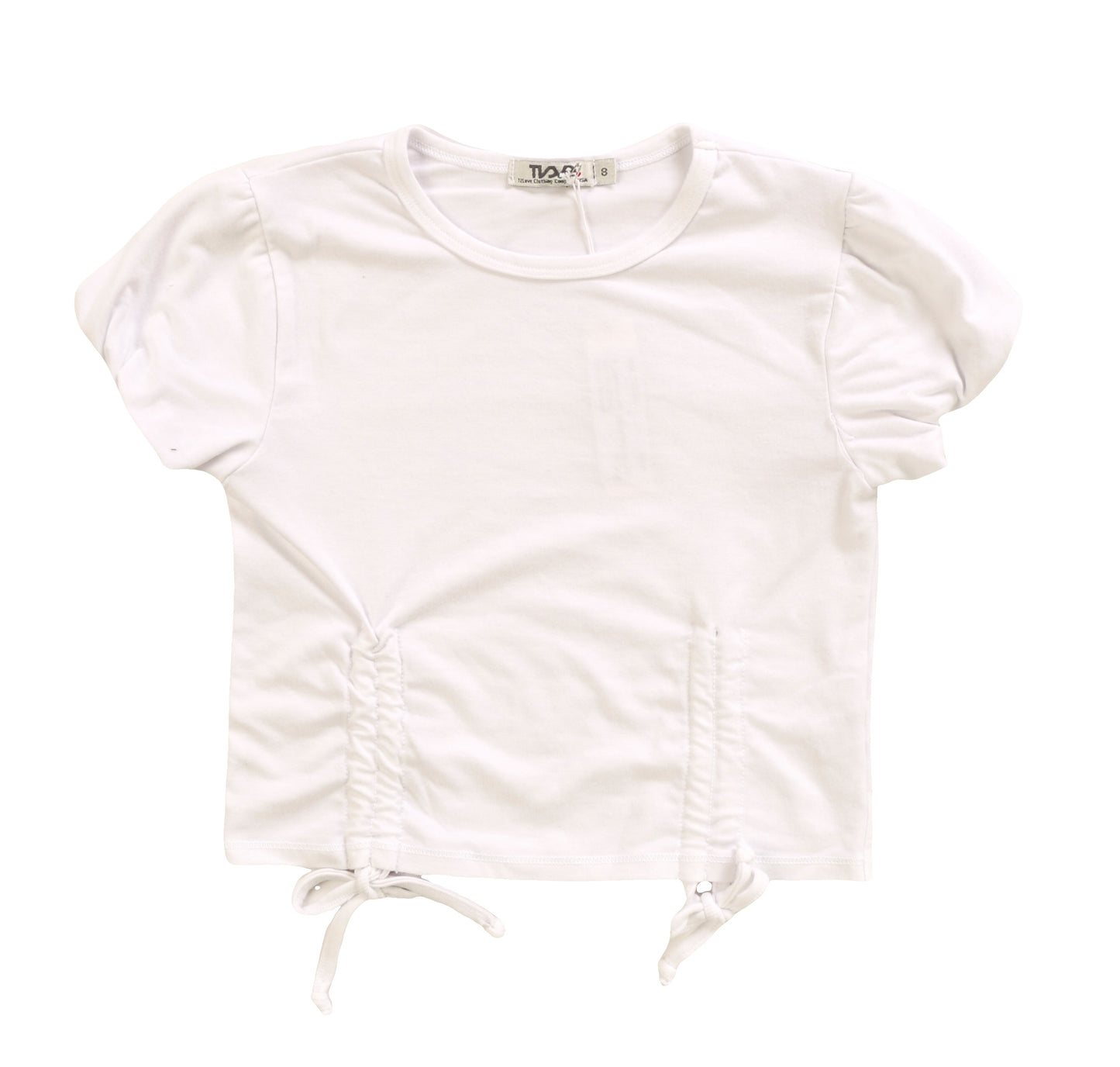Heather Double Gather-Front Top