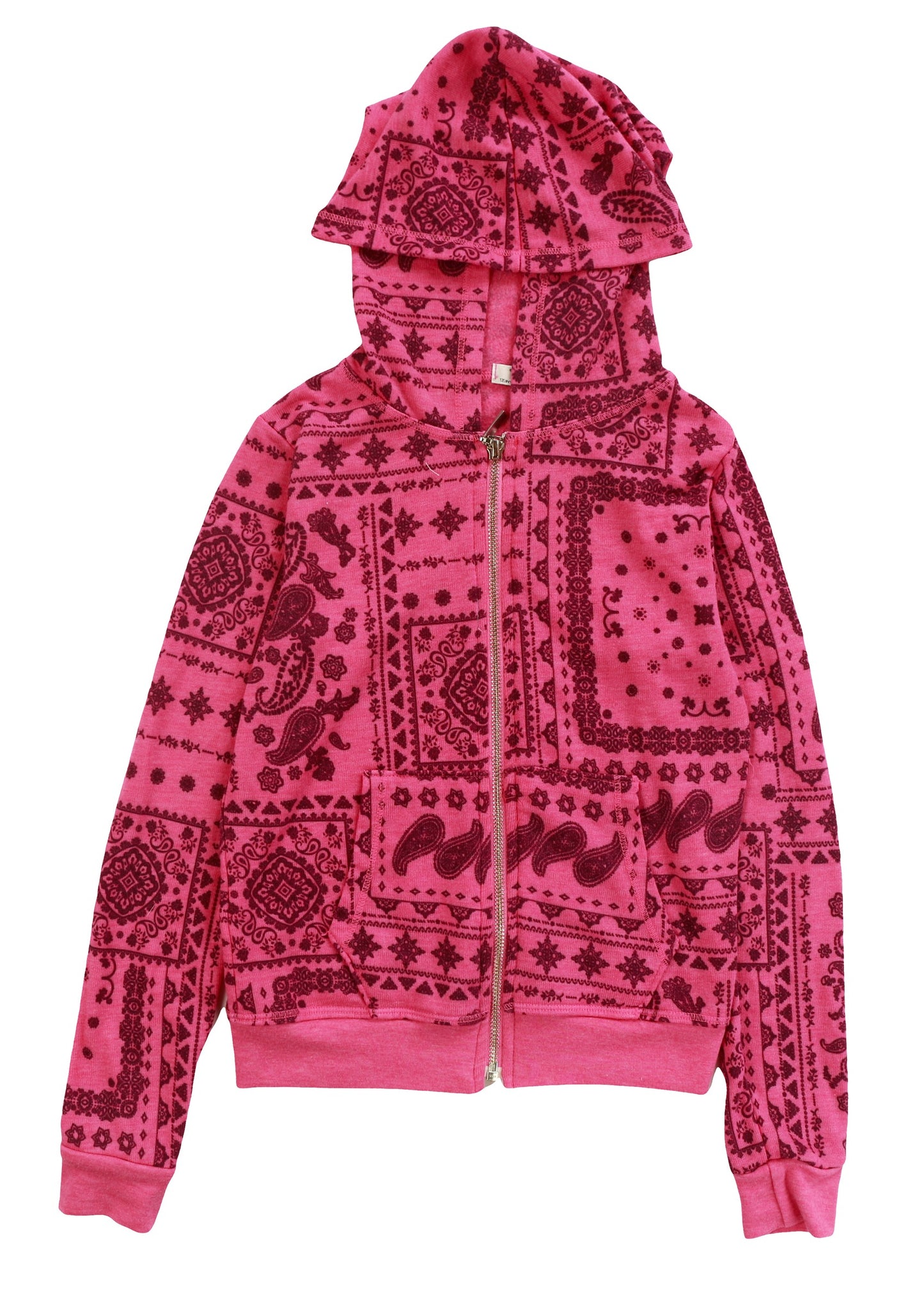 Hooded Jacket (Bandana Pattern)