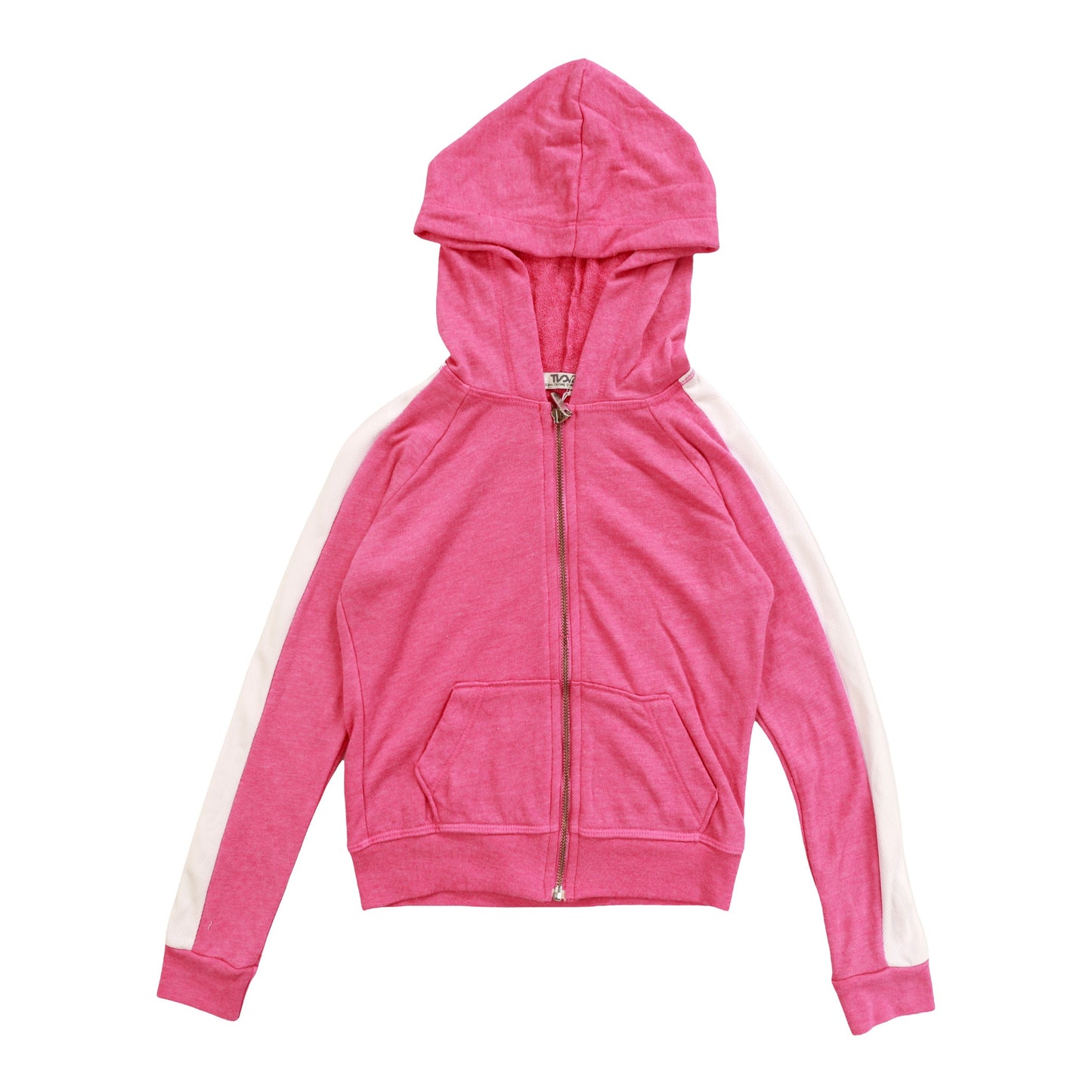 Panel-Sleeve Hooded Jacket