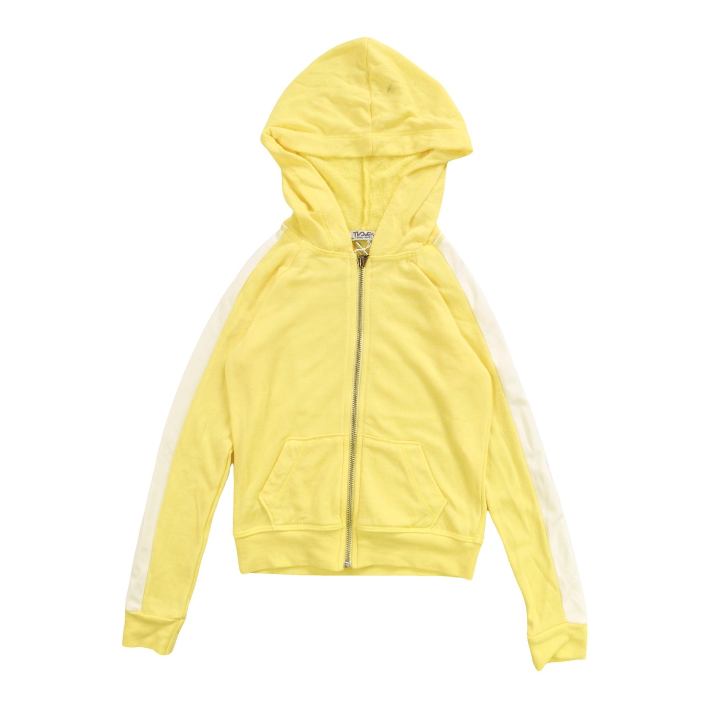 Panel-Sleeve Hooded Jacket