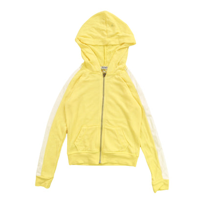 Panel-Sleeve Hooded Jacket