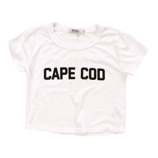 Heather Crop Baby Tee ("CAPE COD")