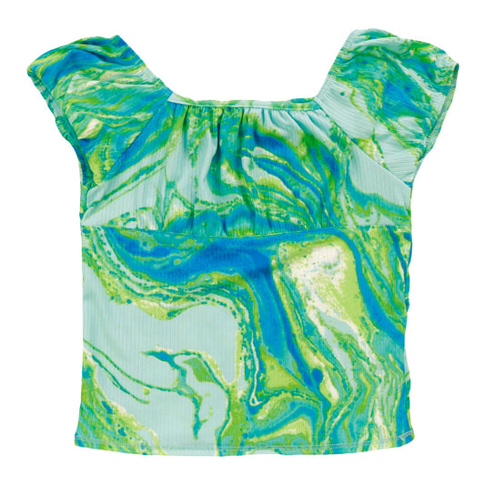 Baby Doll Top (Marble Tie-Dye)