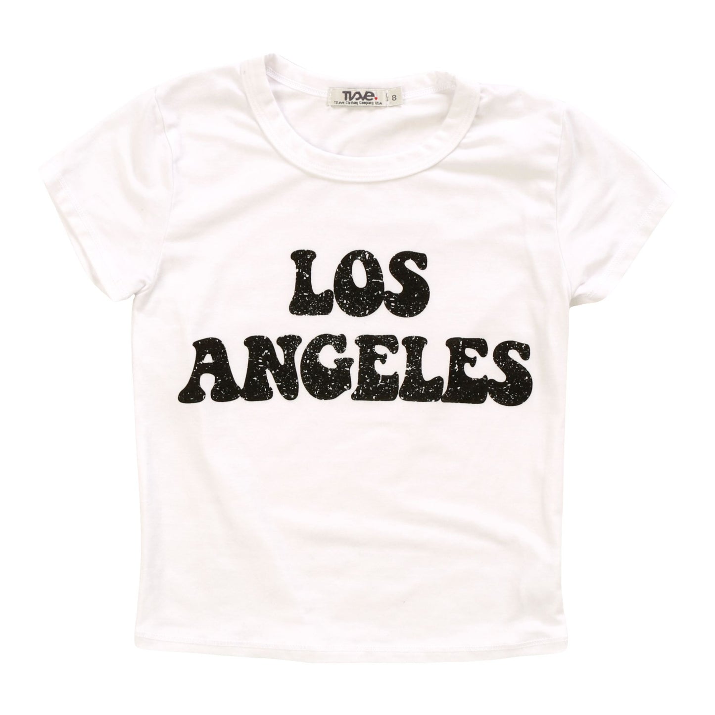 Signature Cap Sleeve Tee ("LOS ANGELES")