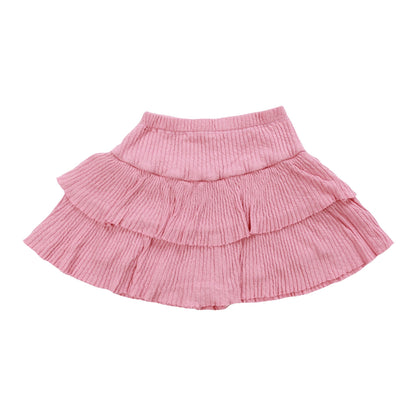 3-Tiered Skirt Shorts