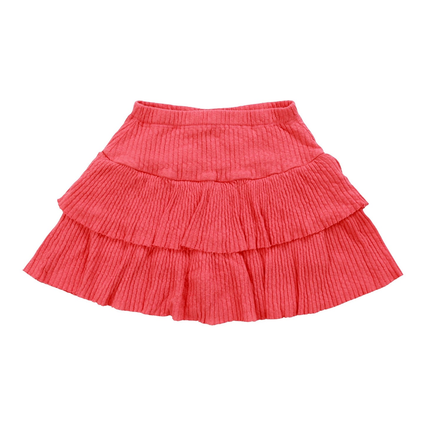 3-Tiered Skirt Shorts