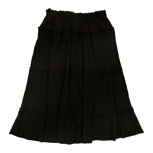 Tiered Long Skirt