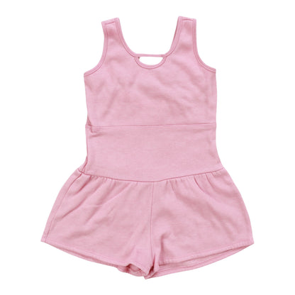 Heather Keyhole Tank Romper