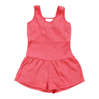Heather Keyhole Tank Romper