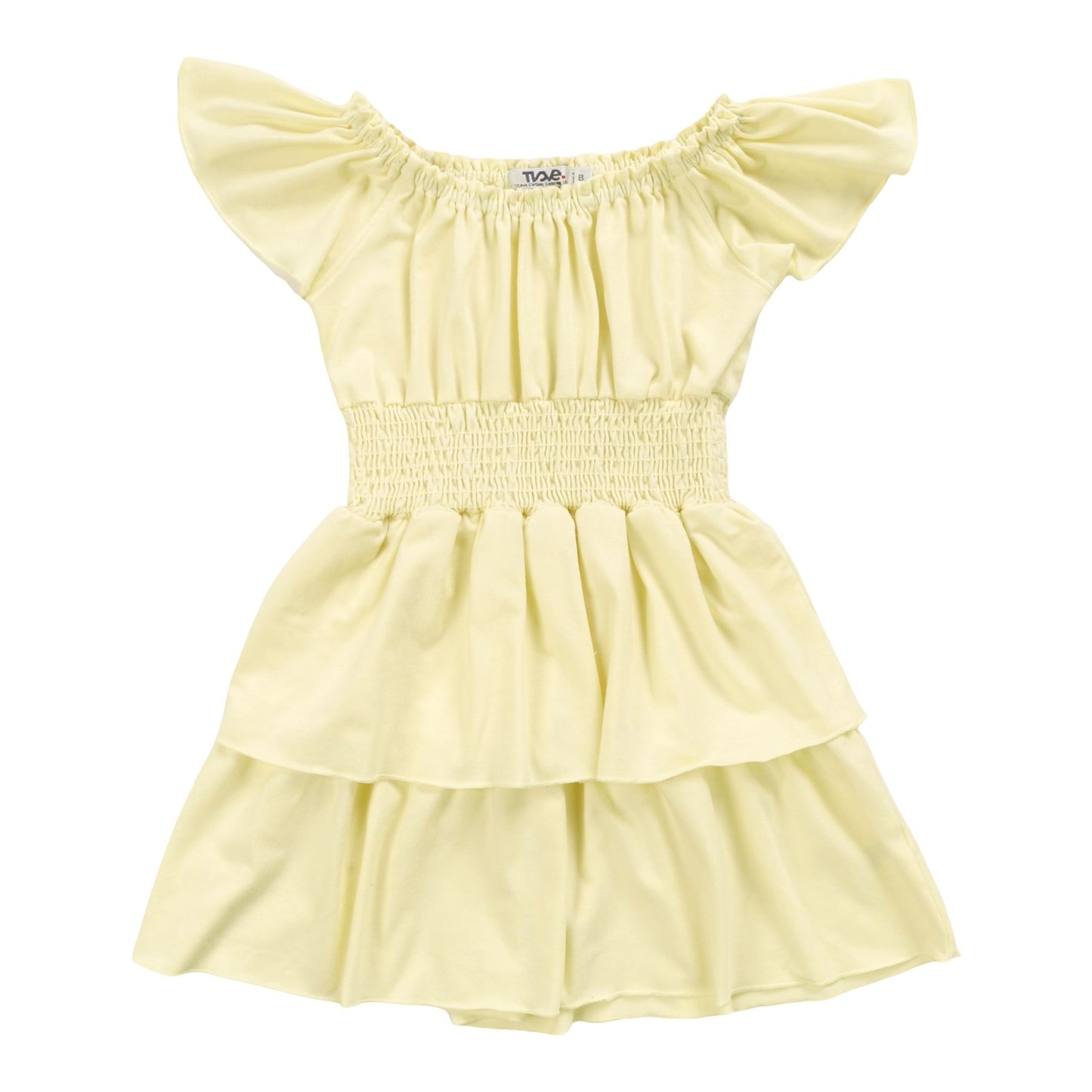 Heather Tiered Smock-Waisted Dress