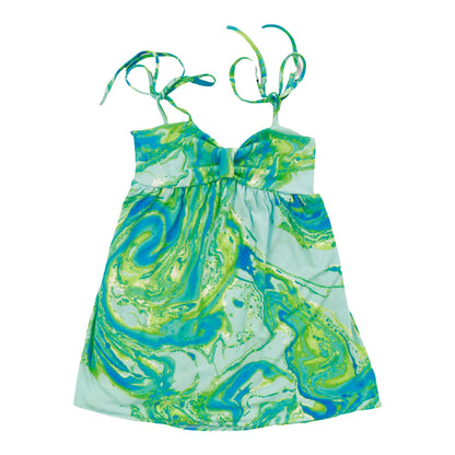 Knotted Cami Dress (Marble Tie-Dye)