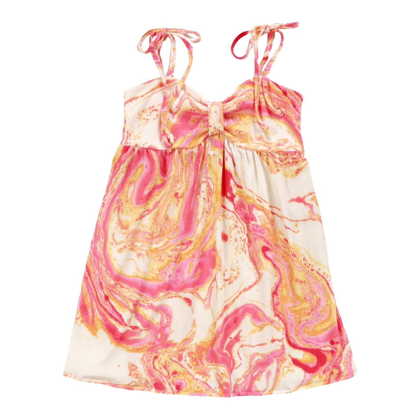 Knotted Cami Dress (Marble Tie-Dye)