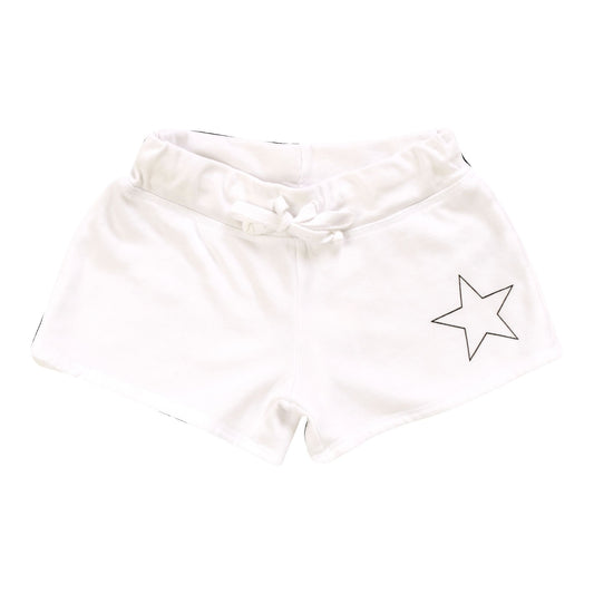 Heather Signature Shorts (Outline Star Print)
