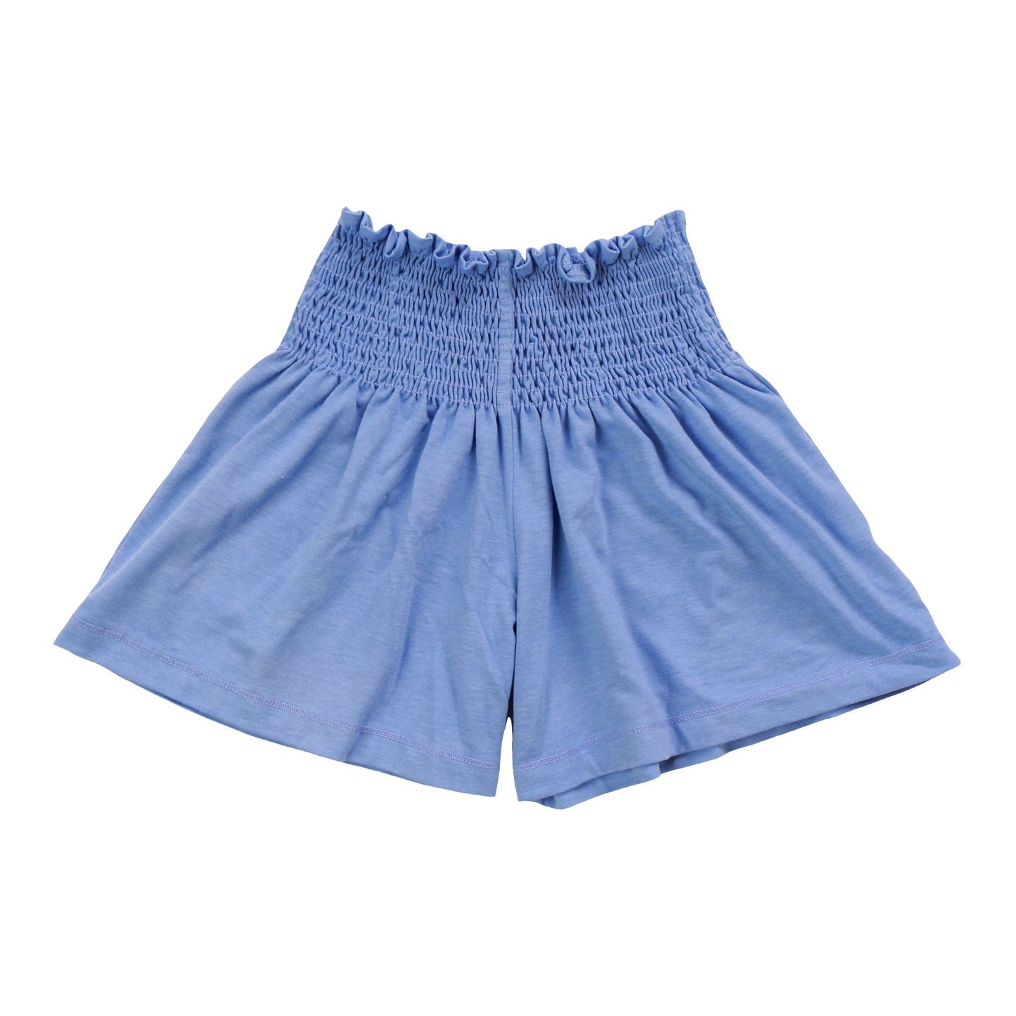 Heather Smocked-Top Shorts