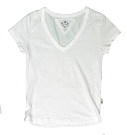 Signature Cap Sleeve V-Neck Tee