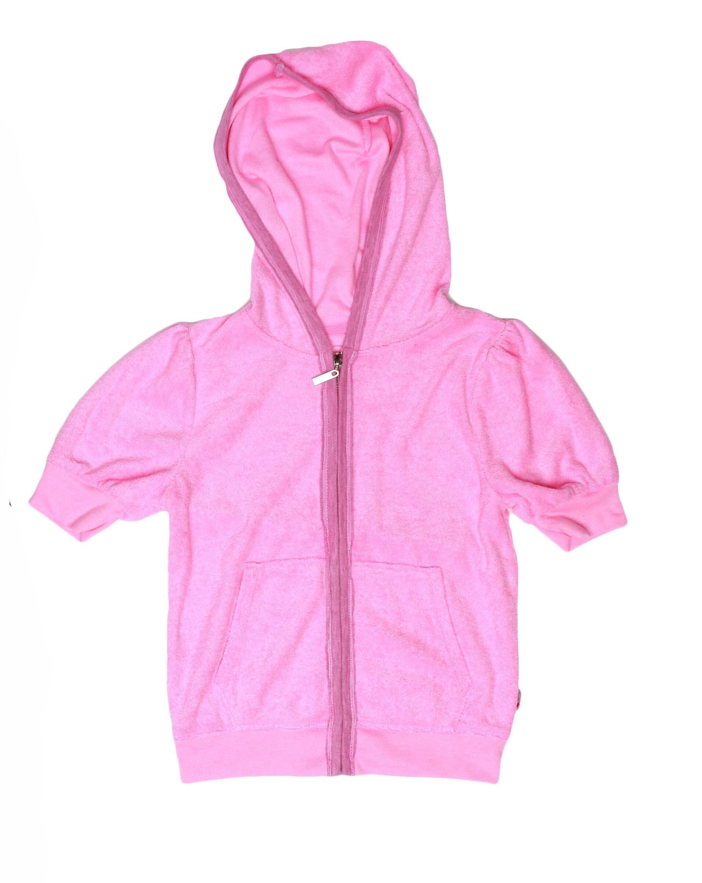 Short-Sleeve Jacket with Hood