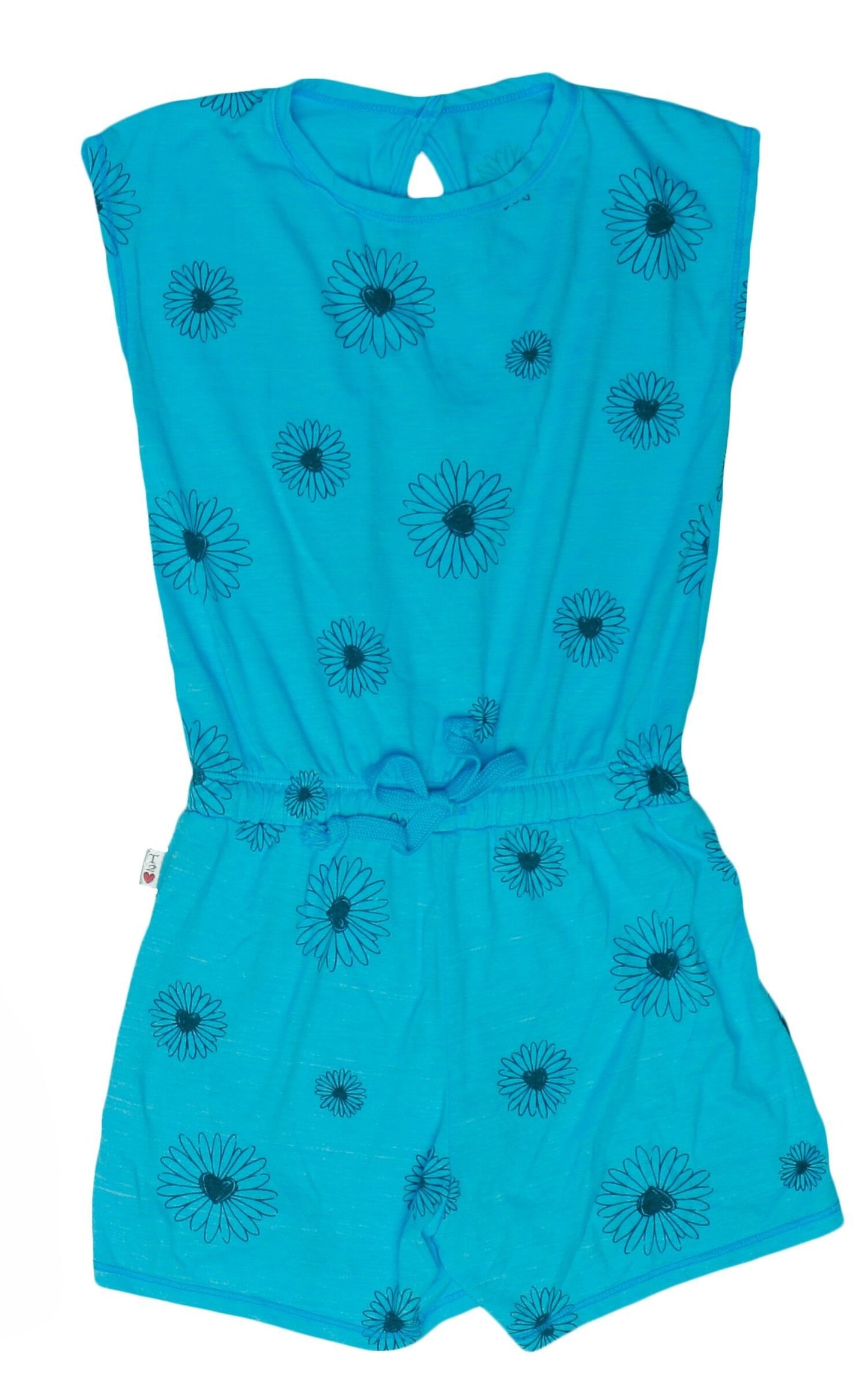 Sleeveless Romper (Daisy Pattern)