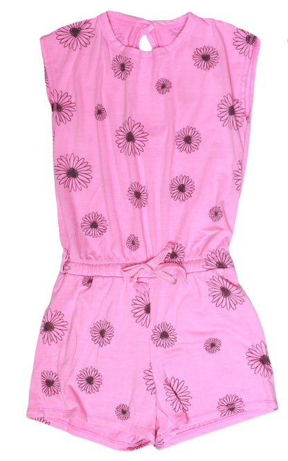 Sleeveless Romper (Daisy Pattern)