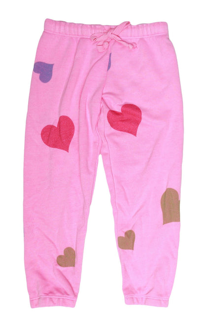 Short Sweatpants (Colored-Hearts Pattern)
