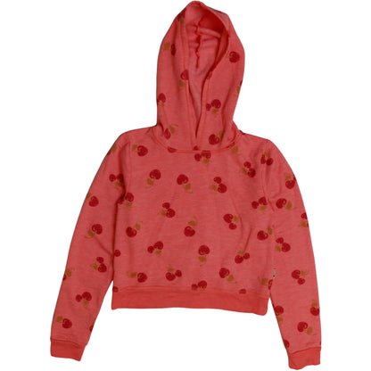 Hooded Pullover (Cherry Pattern)