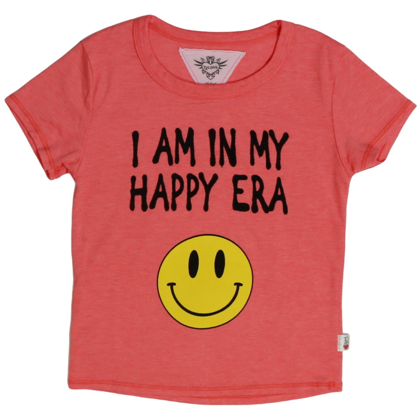 Signature Cap Sleeve Tee ("I AM IN MY HAPPY ERA")