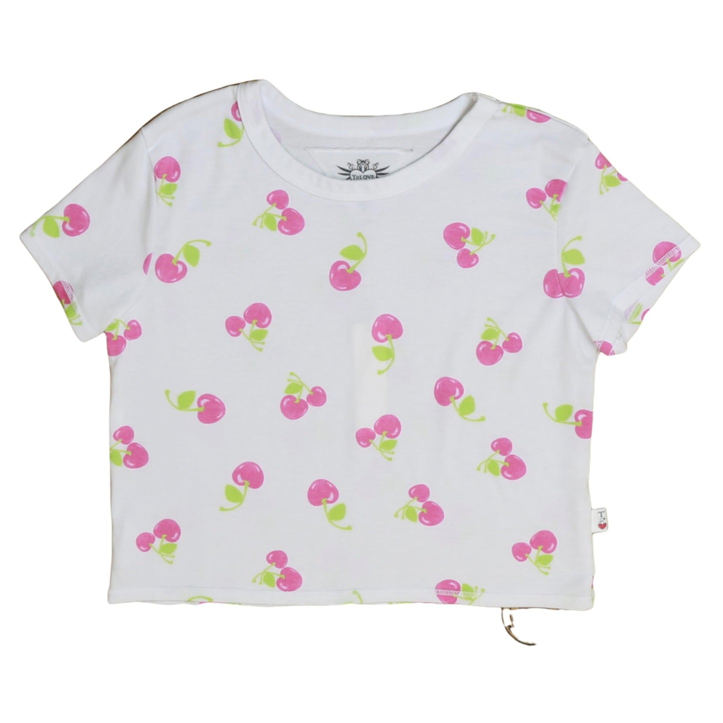 Boxy Top (Cherry Pattern)