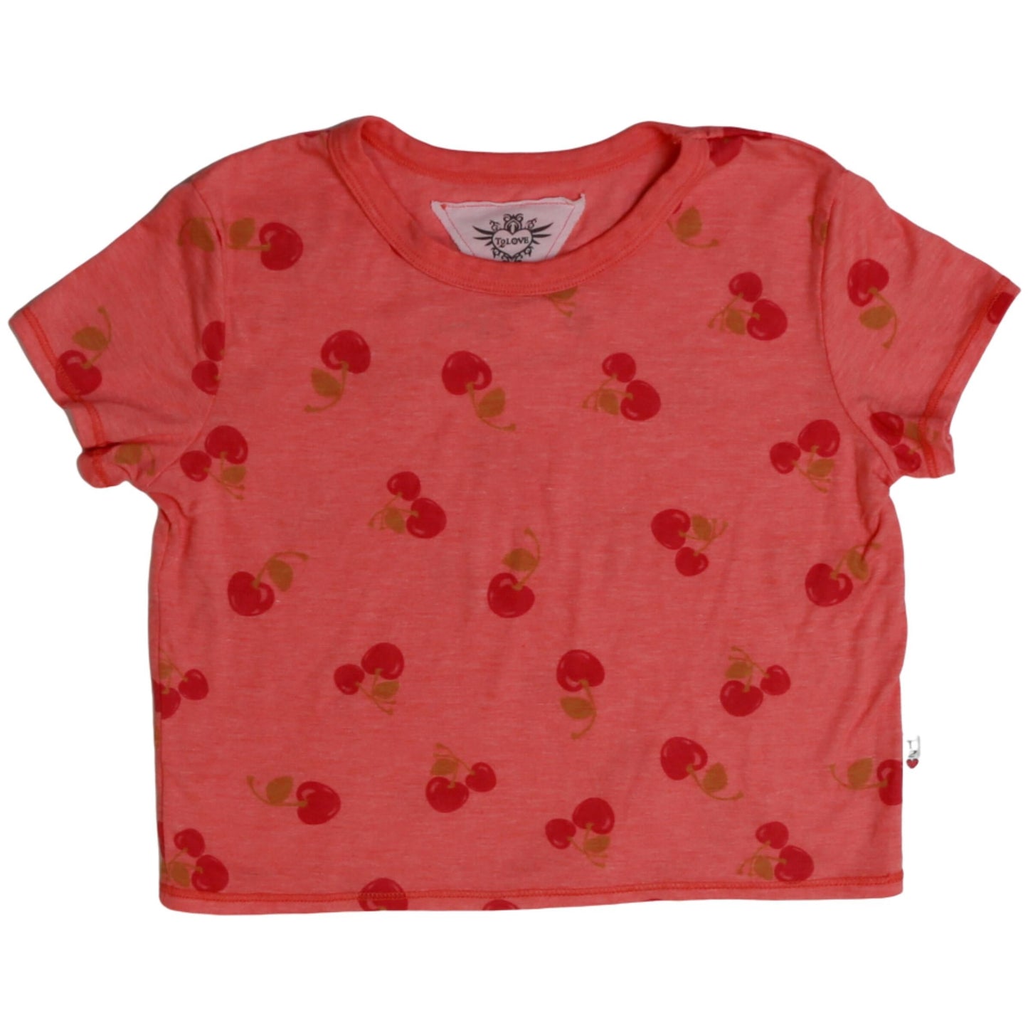 Boxy Top (Cherry Pattern)