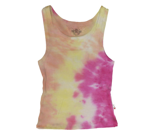 Signature Tank (Pink-Orange-Yellow Tie-Dye)