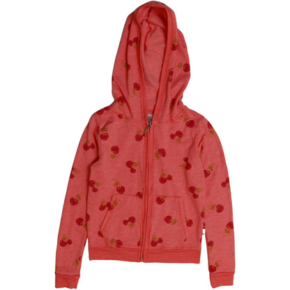 Hooded Jacket (Cherry Pattern)