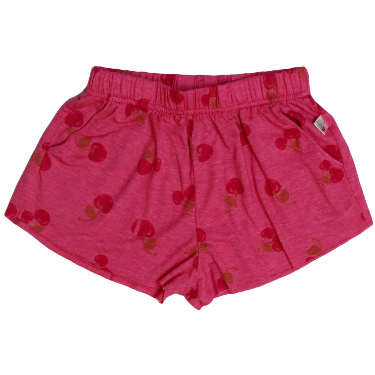 Easy Wide Shorts (Cherry Pattern)