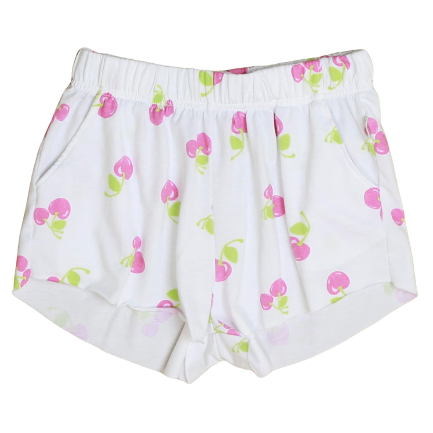 Easy Wide Shorts (Cherry Pattern)