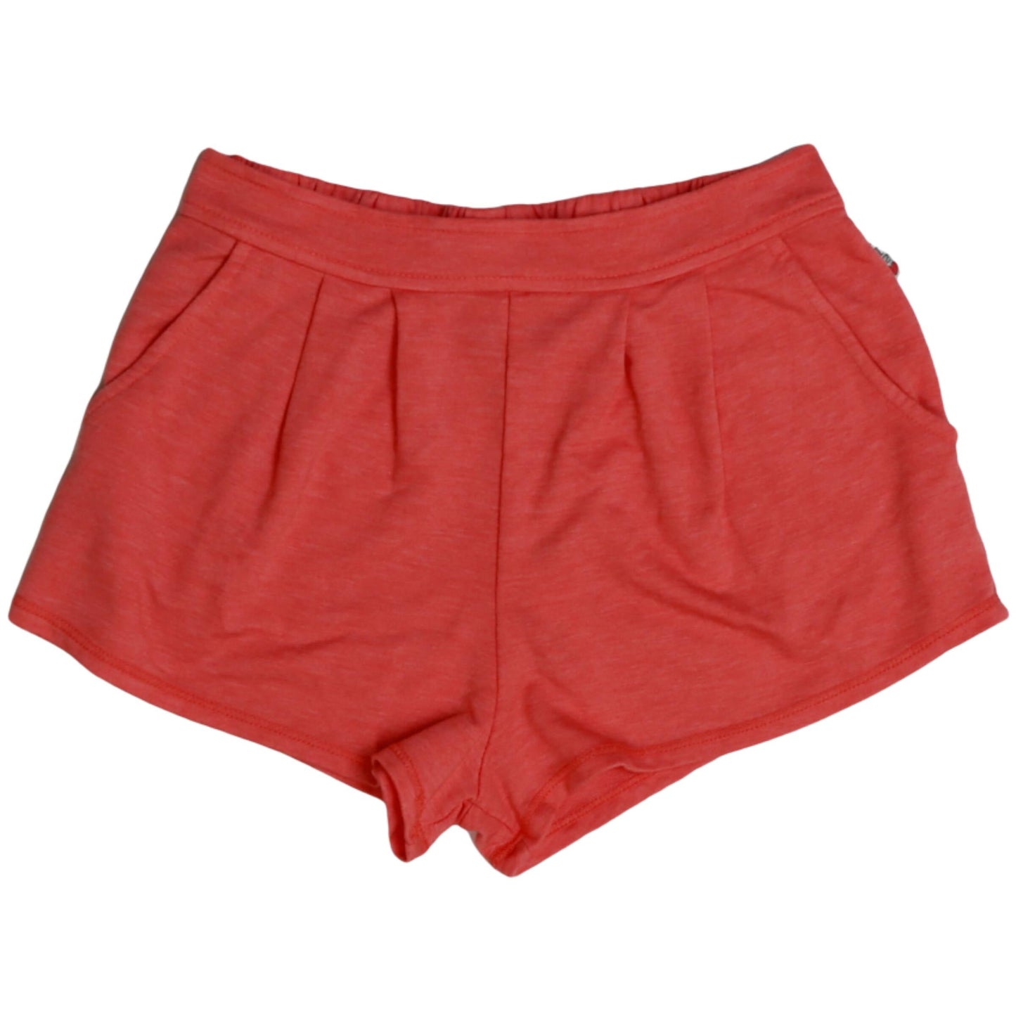 Heather Pleated Front Shorts