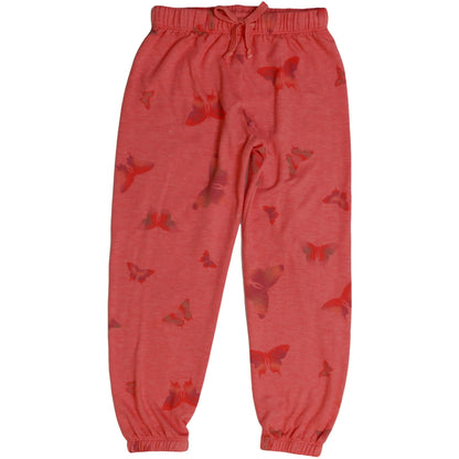 Athletic Pants (Colorful Butterfly Pattern)