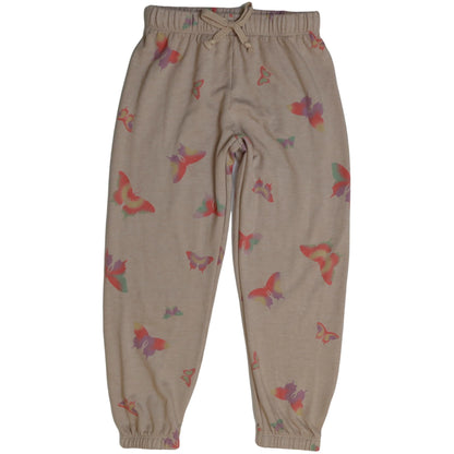Athletic Pants (Colorful Butterfly Pattern)