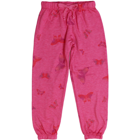 Athletic Pants (Colorful Butterfly Pattern)