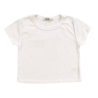 Heather Crop Baby Tee
