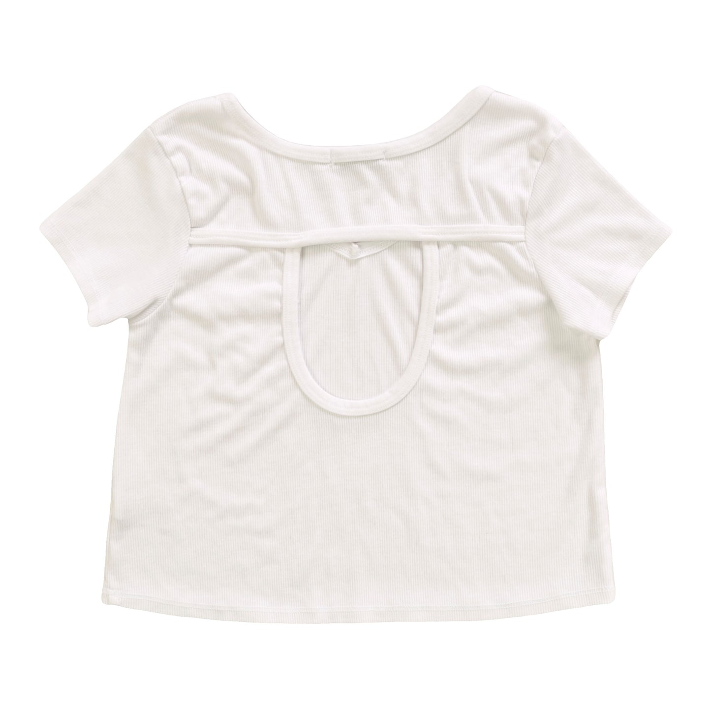 V-Neck Cut-Back Tee