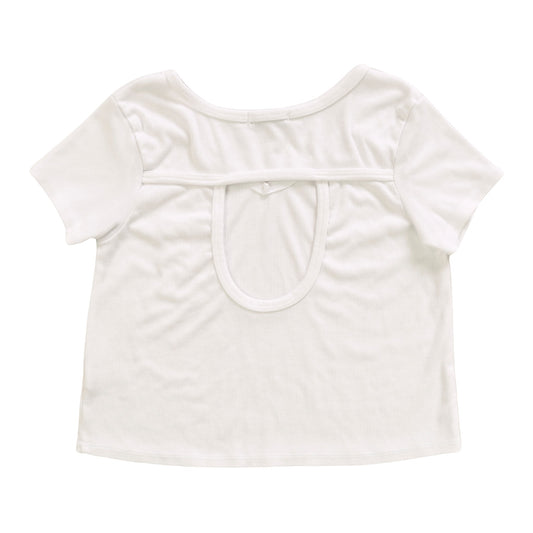 V-Neck Cut-Back Tee